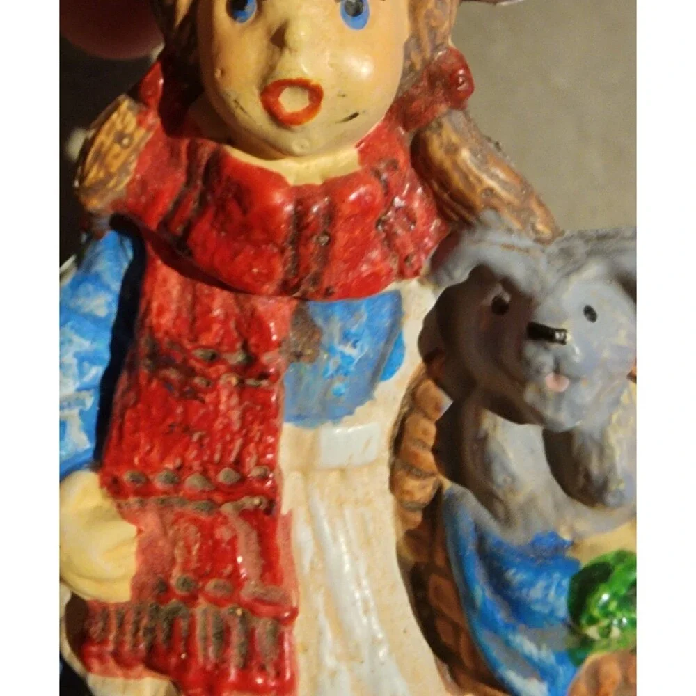 Wizard Of Oz Christmas Ornaments Kurt Adler 4pc Vtg 90’s Santa's World #H1389